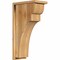 Ekena Millwork Yorktown Rough Sawn Corbel w/Backplate, Western Red Cedar, 8"W x 14"D x 26"H COR08X14X26YOR01RWR - alternate 1